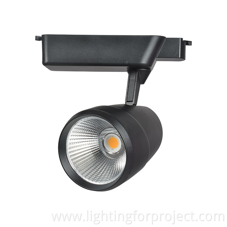 New style anti glare led track spot light CRI90 30W 3/4 wire track lighting track for house ceiling